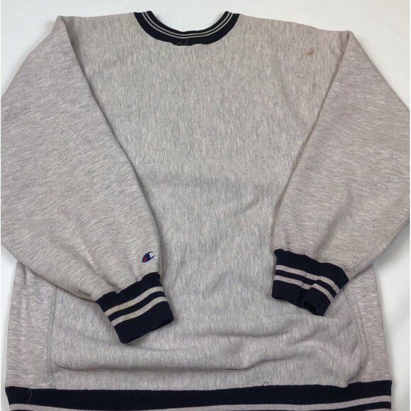 Vintage Champion Reverse Weave Snowbird Ski Resort Gray Crewneck Sweatshirt Larg - Picture 7 of 10